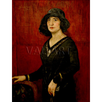 РЕПРОДУКЦИИ НА КАРТИНИ  Портрет на Златка Ганчева Златева (1930)